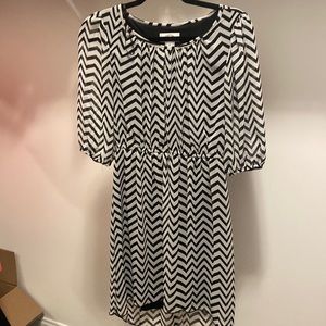 Black and White Dress